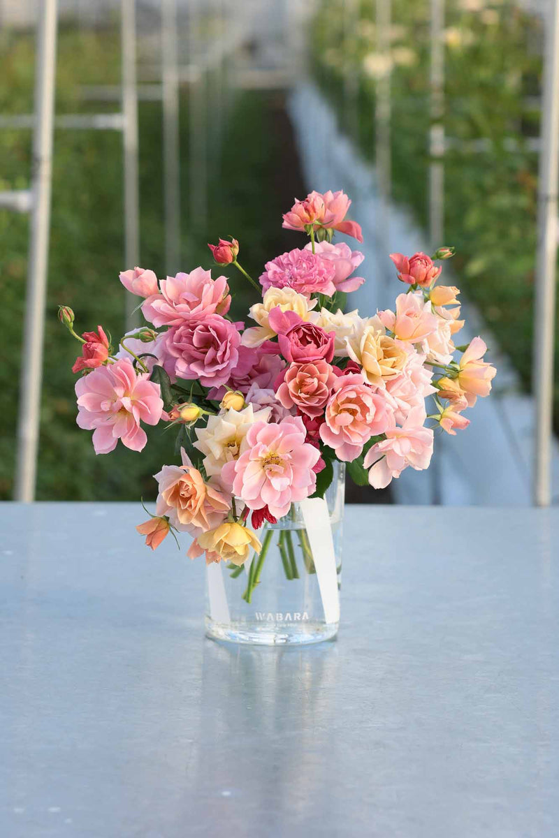 花　アートフラワーブーケ　リース　薔薇　バラ　蕾　プレゼント　パーティ　6